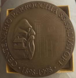Medaglia commemorativa 100anniSS.Salvatore Pompei