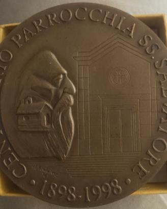 Medaglia commemorativa 100anniSS.Salvatore Pompei