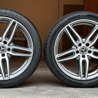 4 Cerchione gommati  r 19 mercedes classe E,C,S