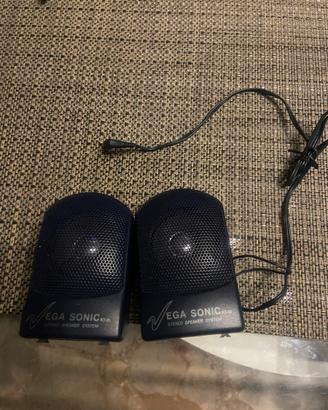 Altoparlanti mini “Vega sonic” Kt-20, vintage