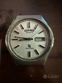 Quadrante orologiogio al quarzo Citizen Crystron