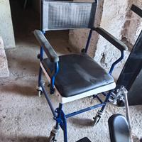 sedia a rotelle da casa 