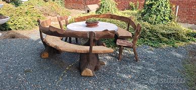 tavolo per esterni in legno