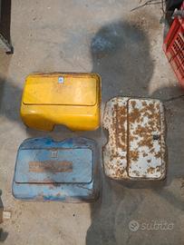 bauletto vespa piaggio px 1° serie portaoggetti or