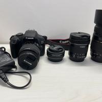 Canon Eos 2000D + Obbiettivi