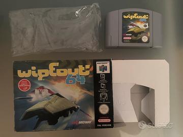 Wipeout 64 N64 PAL Nintendo 64 boxato