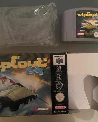Wipeout 64 N64 PAL Nintendo 64 boxato