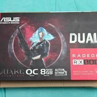 ASUS DUAL Radeon RX 580 Overclock Edition 8 GB