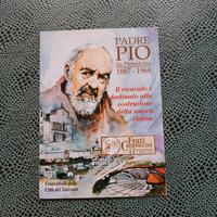 Folder francobolli P. Pio