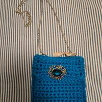 pochette gioiello con catena