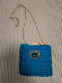 pochette gioiello con catena