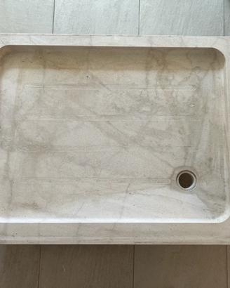 Piatto doccia in Travertino Artigianale 80X100
