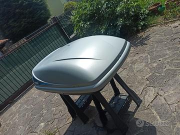 Kit Baule da tetto thule porta sci e barre