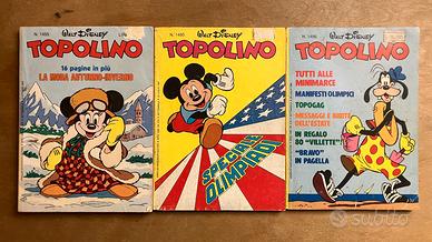 Topolino n. 1455, 1495, 1496