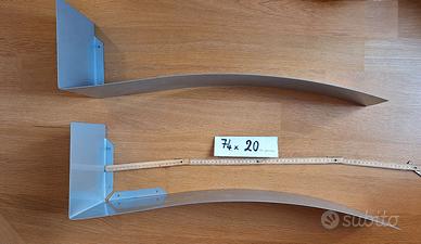 Mensole in Acciaio, stile moderno