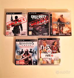 PS3: CALL OF DUTY, ASSASSIN’S CREED, FIFA