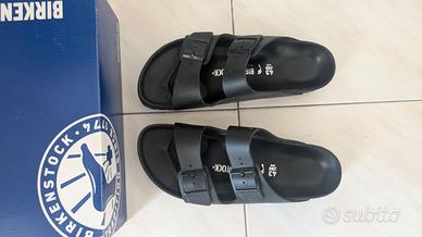 BIRKENSTOCK ARIZONA 43 TOTAL BLACK