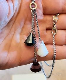 Collana Brosway acciaio con 3 gocce