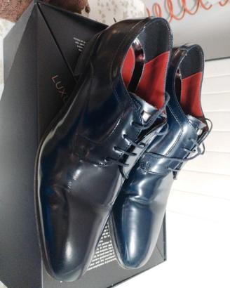 scarpe eleganti marini uomo 42