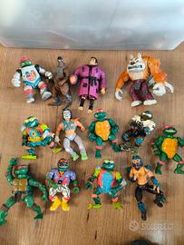 ninja turtles playmate vintage lotto giocattoli 