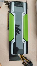 Scheda TESLA  K80 + Connettore a Y