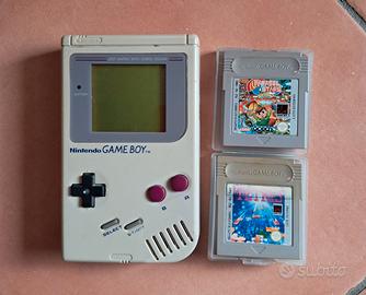 Nintendo GameBoy vintage + 2 giochi