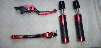 Manopole tuning con tappi e leve per Honda PCX /SH