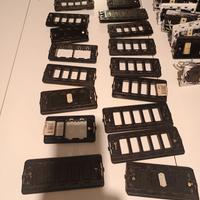 interruttori, telai, placche ottone BTicino Magic