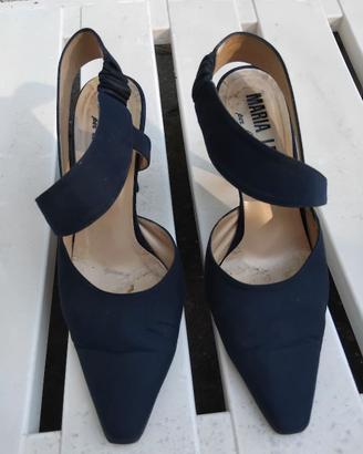 Sandalo donna blu