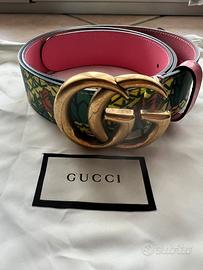 Cintura gucci hotsell uomo marrone