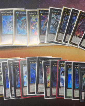 Lotto carte Numero Yu-Gi-Oh