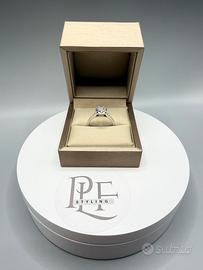 Anello solitario 3 carati Certificato