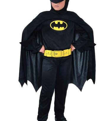 Abito carnevale Batman taglia 4/5 anni