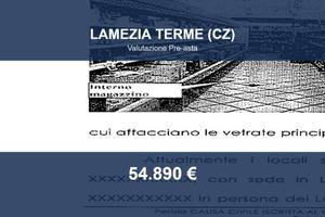 Immobile in asta di 408 m² a Lamezia Terme
