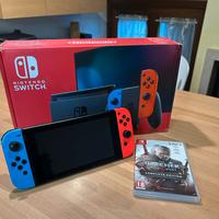 Nintendo switch + the witcher 3 completo