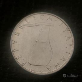 5 Lire 1989 Timone Rovesciato FDC