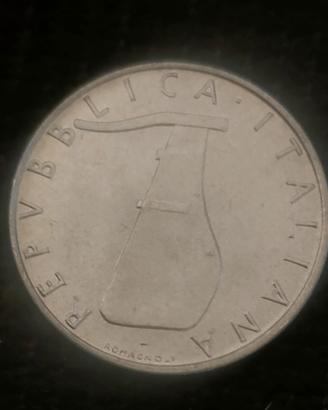 5 Lire 1989 Timone Rovesciato FDC