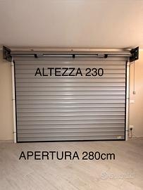 SERRANDA AVVOLGIBILE COIBENTATA E MOTORIZZATA