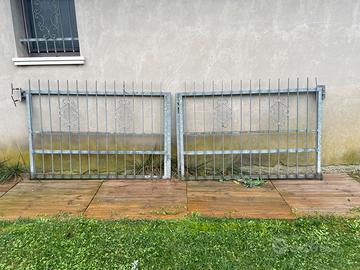 Cancello battente zincato