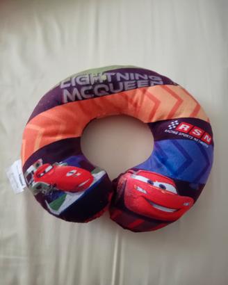 Cuscino da viaggio bambino Disney Cars