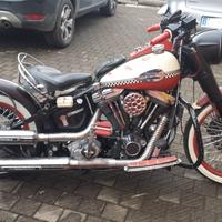 Harley softail custom bobber chopper