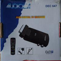 Decoder digitale terrestre DVB-T SCART Audiola 647