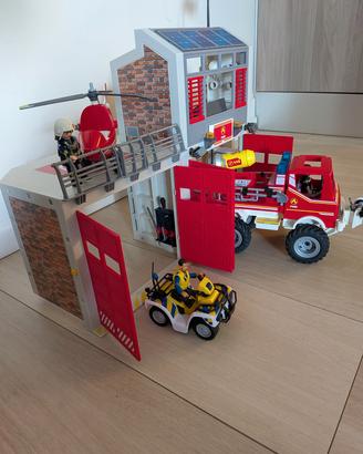 Caserma pompieri Playmobil