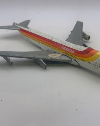 Iberia Boeing 747 modellino aereo metallo livrea