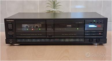 TECHNICS DECK DOPPIA CASSETTA con DBX "RS-T55R"