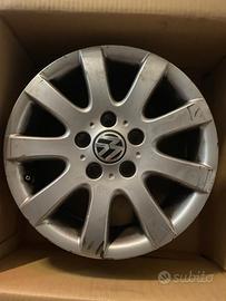 4 Cerchi in Lega VW golf da15__7J ET50_5x112