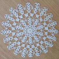 Centrini all’uncinetto fatti a mano - 24 cm