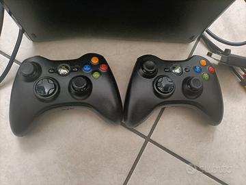 Xbox 360 + 2 controller vrailess 