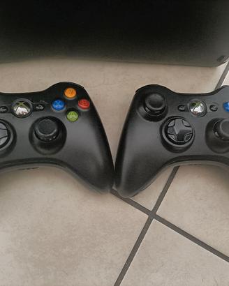 Xbox 360 + 2 controller vrailess 