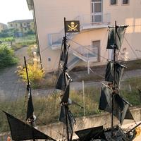 Veliero la Perla nera Jack Sparrow